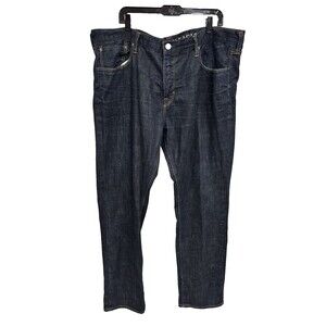 AMERICAN EAGLE JEANS Sz 44/32 Men's Dark Wash Skinny Denim Jeans Casual